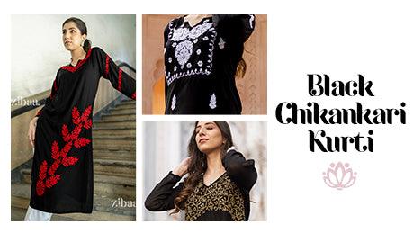 The Versatile Charm of Chikankari Black Kurti: An Ethnic Wardrobe Essential The Versatile Charm of Chikankari Black Kurti: An Ethnic Wardrobe Essential