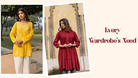 Why Every Wardrobe Needs a Short Chikankari Kurta Why Every Wardrobe Needs a Short Chikankari Kurta