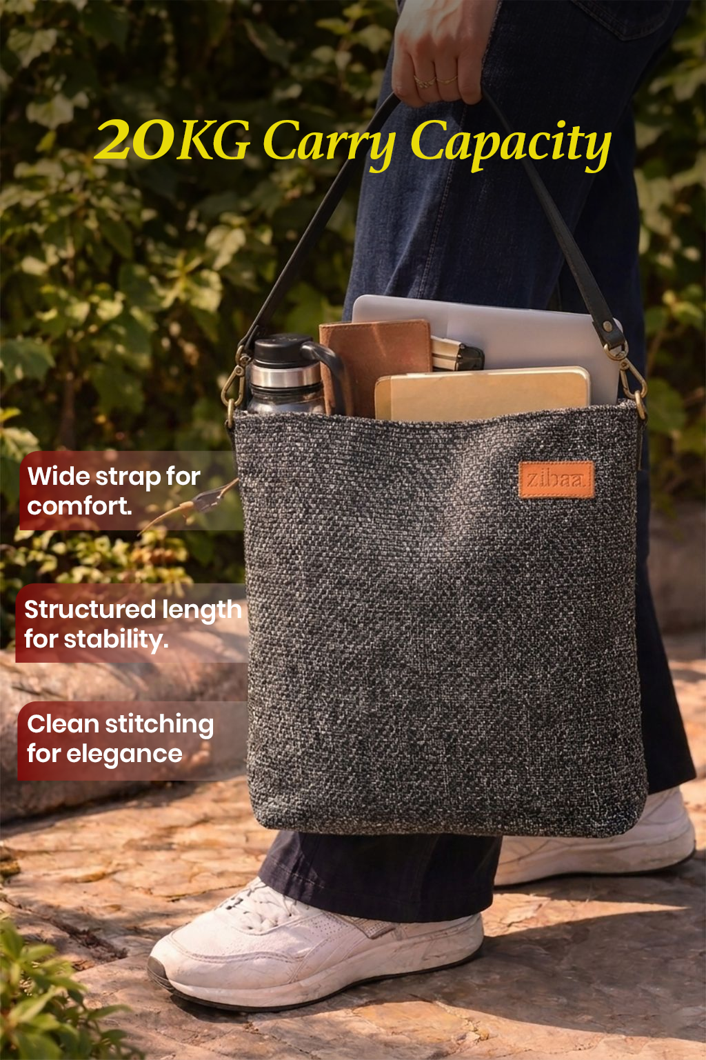 Safar Soft Bucket Style Crossbody Bag