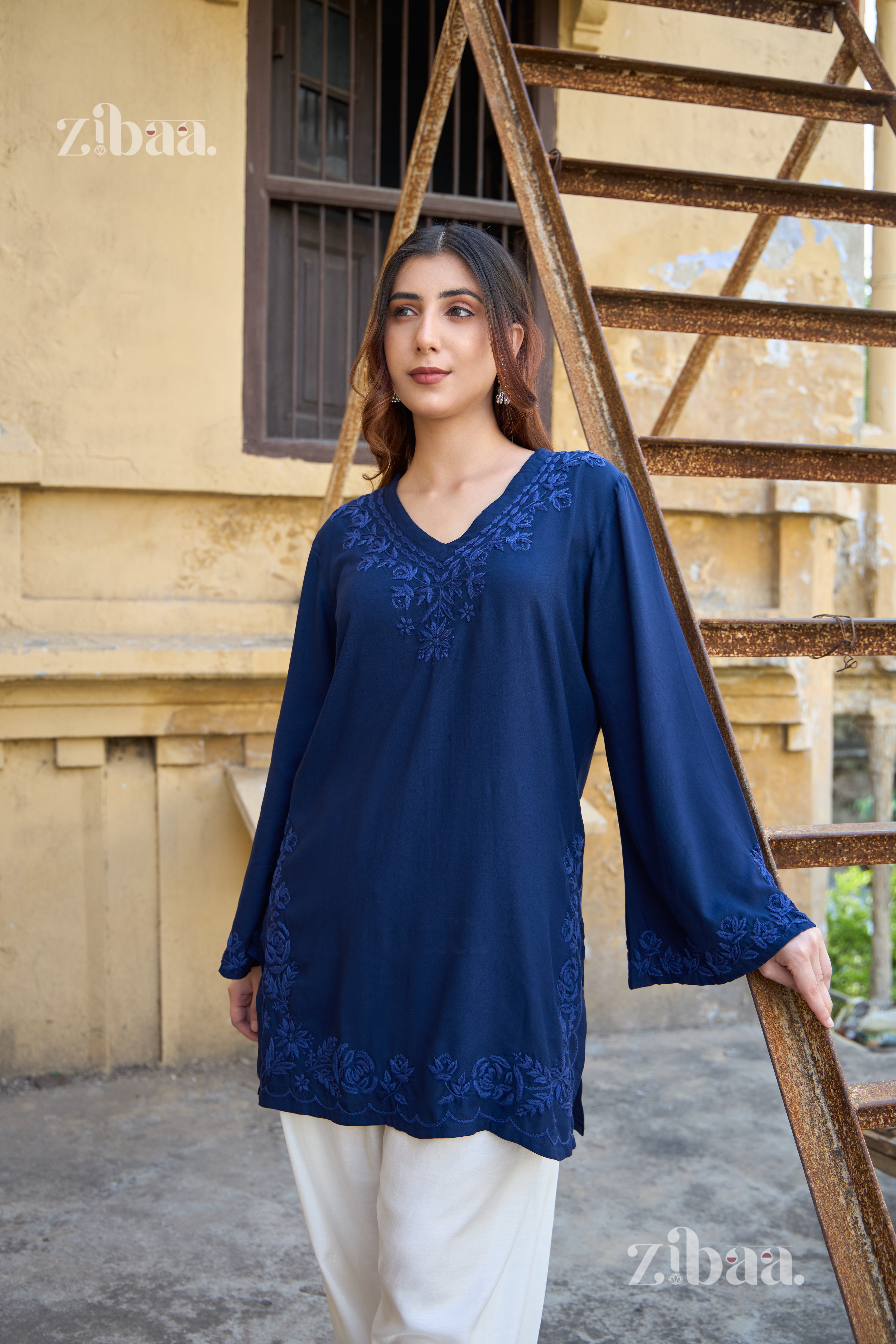 Nazm Neelam Farshi Salwar Set