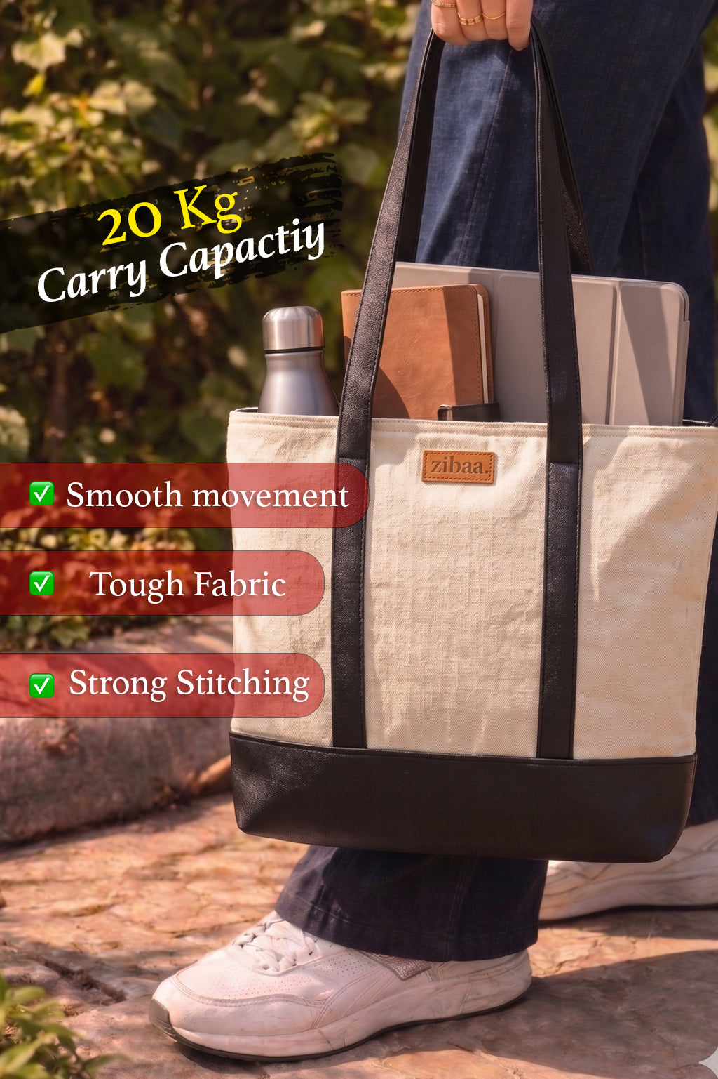 Safar Subah Functional & Structured Tote Bag