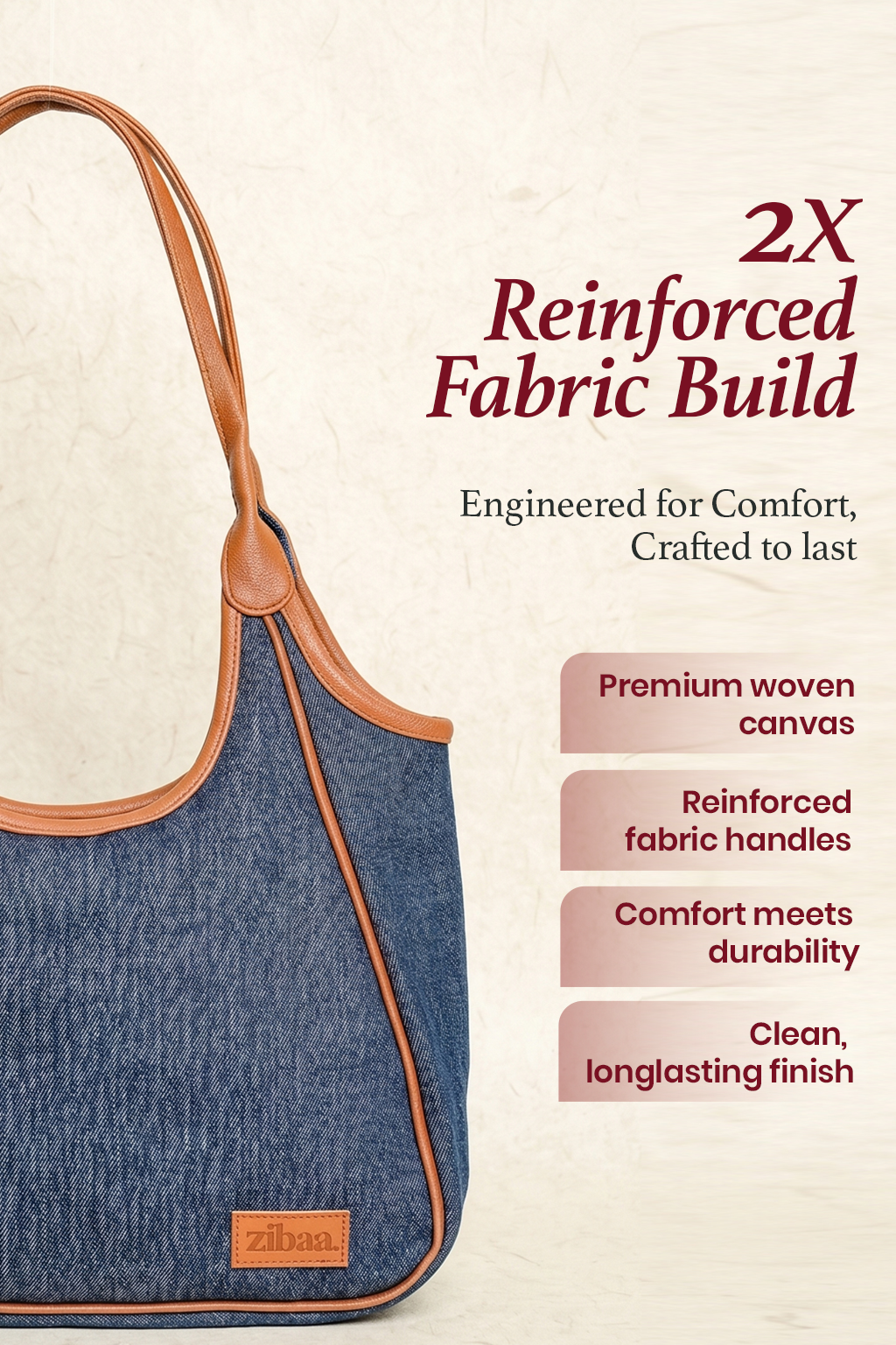Safar Crescent Structured Shoulder Bag