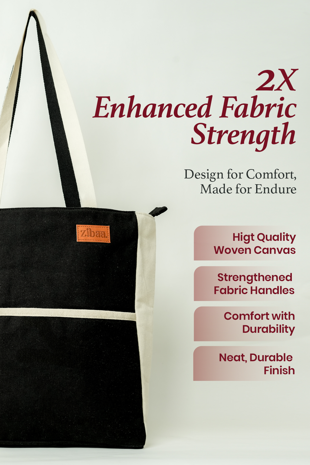 Safar Rozana Canvas Tote Bag