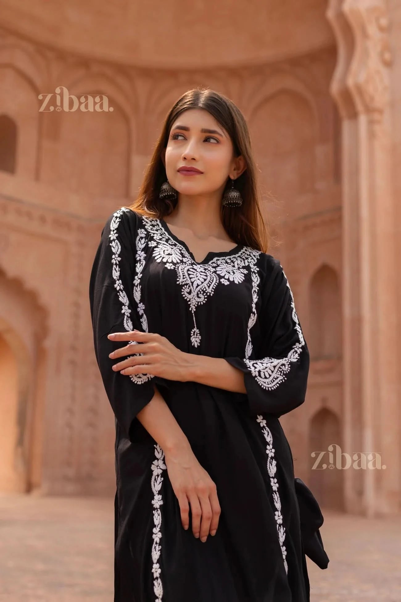 Buy Black Chikankari Kurti Stylish and Ultimate Comfort